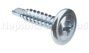 Саморез с пресс-шайбой и сверлом 4,2х19 мм, оцинковка М-3307 купить в Волгограде