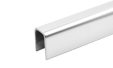 Профиль П-образный, L=2500 мм, t=1 мм, для стекла 8 мм, полир. (AISI 304) t115 PSS купить в Волгограде
