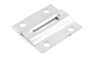 Боковой крепеж стойки под Ø38.1 мм, полированный (AISI 316) k056-2 купить в Волгограде