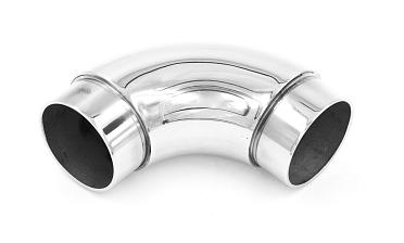 Отвод поручня под Ø42.4х1.5 мм, 90°, литой, полированный, с вставками (AISI 201) k383-3 купить в Волгограде