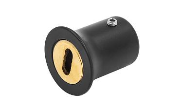  Соединитель стена-труба 19 мм, цинк, черный t907 BZn  купить в Волгограде