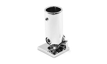 Соединитель труба-стена 19 мм, шарнирный, латунь, полированная t916 PС купить в Волгограде