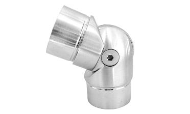 Поворот литой, внутренний, шарнирный, под Ø50.8х1.5 мм, шлифованный, AISI 304 Фk011-6 купить в Волгограде