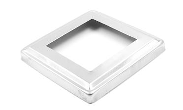 Низ стойки штампованный 135х135 мм, для трубы 81х81 мм, фигурный AISI 304 k376 купить в Волгограде