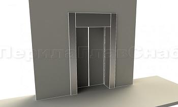 Облицовка портала лифта в Волгограде. Готовые проекты ПерилаГлавСнаб