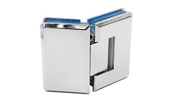 Петля для душевой стекло-стекло 90х55 мм, 135°, нержавеющая сталь AISI 304, полированная t302 PSS купить в Волгограде