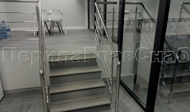 Перила с четырьмя ригелями  в Волгограде. Готовые проекты ПерилаГлавСнаб