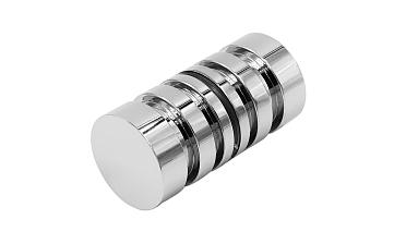 Дверная ручка «кноб» для душа, алюминий-хром, полированная t694 ALPC купить в Волгограде