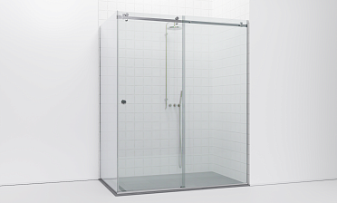 Комплект фурнитуры для раздвижной душевой перегородки, угловой, на профиле t552-1 купить в Волгограде