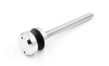 Комплект торцевого крепления несущего стекла, гайка-шайба Ø50х10х18 мм с внутренней резьбой М16(для оцинковки), полированный AISI 304, уценка k277-7-У купить в Волгограде