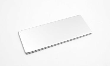 Торцевая заглушка 49х118 мм на зажимной алюминиевый профиль k601-12  купить в Волгограде