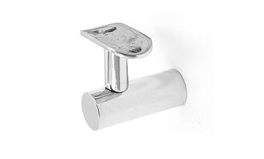 Держатель поручня к стойке Ø38.1 мм, с ложементом для трубы Ø50.8 мм полированный, литой (AISI 304) k243 купить в Волгограде