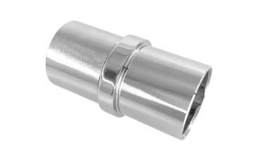 Соединитель трубы Ø25.1х1.45мм, полированный, AISI 304, с насечками k086-25 купить в Волгограде