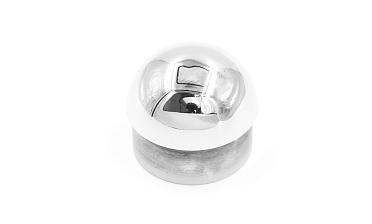 Заглушка литая сферическая на трубу Ø42.4х1.5 мм (AISI 304) полированная k272  купить в Волгограде