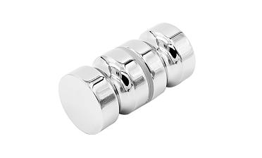 Дверная ручка «кноб», алюминий-хром, полированная t692 ALPC купить в Волгограде