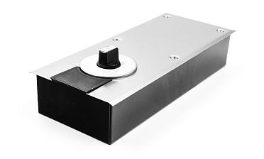 Доводчик для стеклянной двери напольный, шлифованный EN2 500 тыс.циклов  115 гр (дверь 700-900 мм , до 80 кг) t186-2 SSS купить в Волгограде