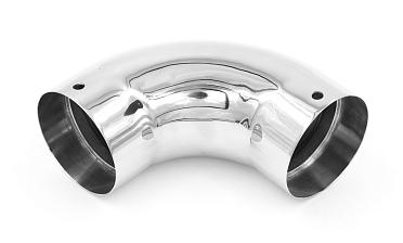 Поворот 90 град для круглого пластикового поручня (AISI 304) k259-2 купить в Волгограде