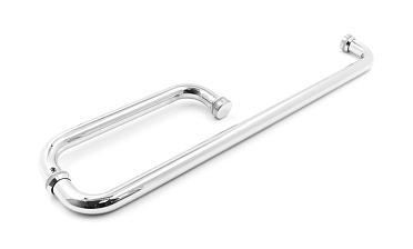Дверная ручка-скоба 19х450х200 мм, полированная, AISI 304 t626-19 PSS купить в Волгограде