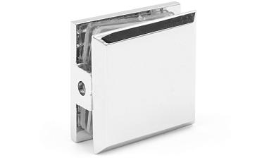 Коннектор для душевой стена-стекло 45х45, латунь-хром t730-2 PC купить в Волгограде