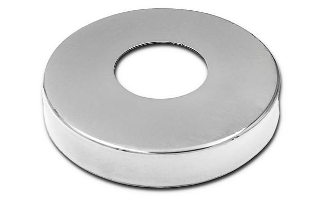 Низ стойки Ø38.1 мм, S=0.8 мм, 100х18 мм, полированный (AISI 316) k201-2