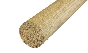 Поручень деревянный из Дуба Ø50мм -  2,0 м Премиум Ф-1662 купить в Волгограде