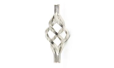 Декоративная вставка (корзинка) для стойки Ø25 мм, k388 купить в Волгограде