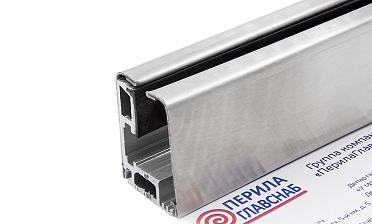 Профиль шлифованный зажимной для стекла 8-12 мм, С ОТВЕРСТИЯМИ, длина 3 м т40-6 SSS купить в Волгограде