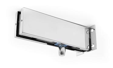 Фитинг на фрамугу с осью и монтажной пластиной, полированный t130 PSS купить в Волгограде