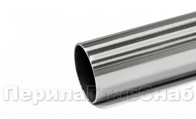Труба нерж. AISI 201, пр-во РОССИЯ, Ø50.8x1.5х6000 мм, шлифованная Rk817-2