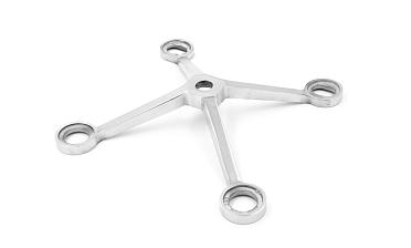 Спайдер-200 мм X-образный 4х26х38, 1х18х36/40 мм, нагрузки: 1кН, 2кН (AISI 304) k288-X купить в Волгограде