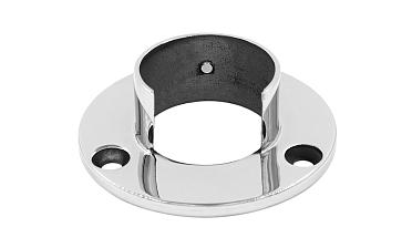 Фланец для трубы с пазом Ø42.4 мм, литой, полированный, (AISI 316) k231 купить в Волгограде