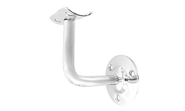 Пристенок с ложементом под Ø38.1 мм, сварной, полированный, (AISI 201) k010-6 купить в Волгограде