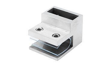 Коннектор торцевой труба-стекло, для трубы 30х10, шлиф t467 SSS купить в Волгограде