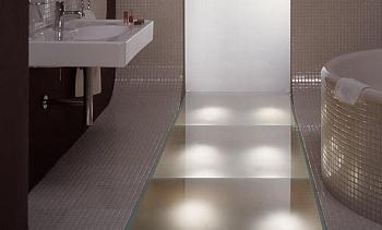 Стеклянные полы в ванной в Волгограде. Готовые проекты ПерилаГлавСнаб