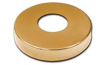 Низ стойки Ø38.1 мм, S=0.8 мм, 100х18 мм, золото k201-88 купить в Волгограде