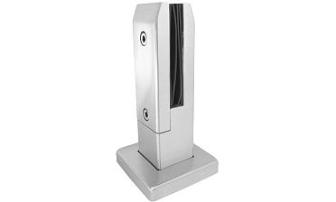 Стеклодержатель литой напольный, плоский 50х50х190 мм, шлифованный (AISI 304) Фk275-2 купить в Волгограде