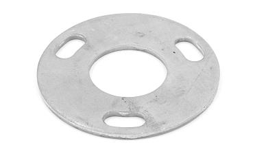 Фланец стойки 38/90 х 5 (4,3) х AISI 304 #200 3 отв х М10 х 20 k116-38-7 купить в Волгограде