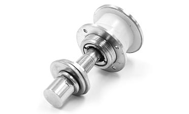 Стеклодержатель (рутель) под стекло от 16 до 28 мм, полированный (AISI 304) k269-3 купить в Волгограде