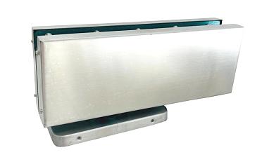 Фитинг нижний со встроенным доводчиком для стеклянной двери до 80 кг, шлифованный t185-2 SSS   купить в Волгограде