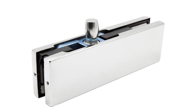 Фитинг на фрамугу с осью и монтажной пластиной, полированный t130 PSS 2