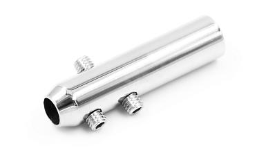 Держатель тросика Ø6 мм, короткий 50х12, прямой, под М8, полированный k240-2 купить в Волгограде