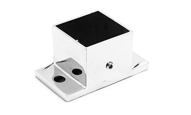 Фланец для трубы 40х40, укороченный, полированный, литой AISI 304 k553 купить в Волгограде