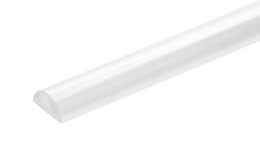 Порог для душевых пластиковый 2200 мм, прозрачный t218-2 купить в Волгограде