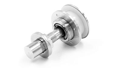 Стеклодержатель (рутель) под стекло от 16 до 24 мм, полированный (AISI 316) k274 купить в Волгограде