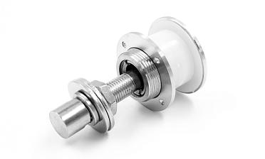 Рутель для крепления козырьков на ванты, разборный, для стекла 10-26 мм, нержавеющая сталь AISI 316, полированная k274-2 купить в Волгограде