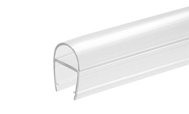 Уплотнитель для стекла 10 мм, дверь-стекло 2200 мм t216 купить в Волгограде