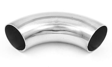 Длинный отвод поручня под сварку Ø50.8х180х1.5 мм, длина 180 мм, полированный 400 Grit, (aisi 304) k021-11 купить в Волгограде