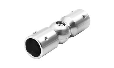 Соединитель труба-труба произвольный угол, нерж. шлифованный t915 SSS купить в Волгограде