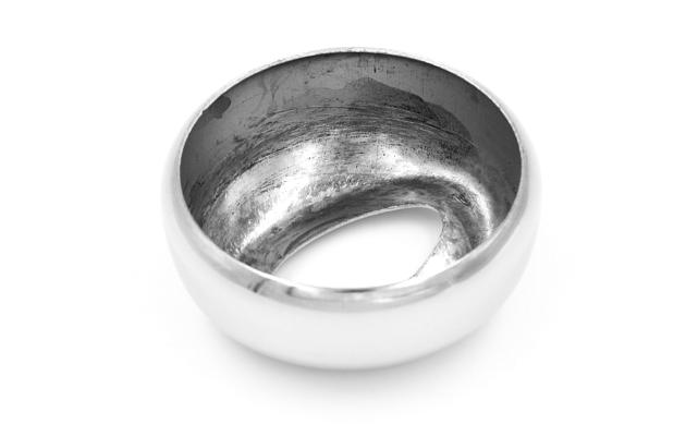 Наконечник штампованный (СПС) прямой 90° на трубу Ø50.8 мм, для поручня Ø50.8 мм, полированный, нержавеющий, AISI 304, k068 2