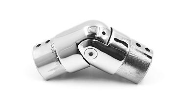 Соединитель поручня с пазом регулируемый, d=42,4 мм, полированный, AISI304 k195 купить в Волгограде